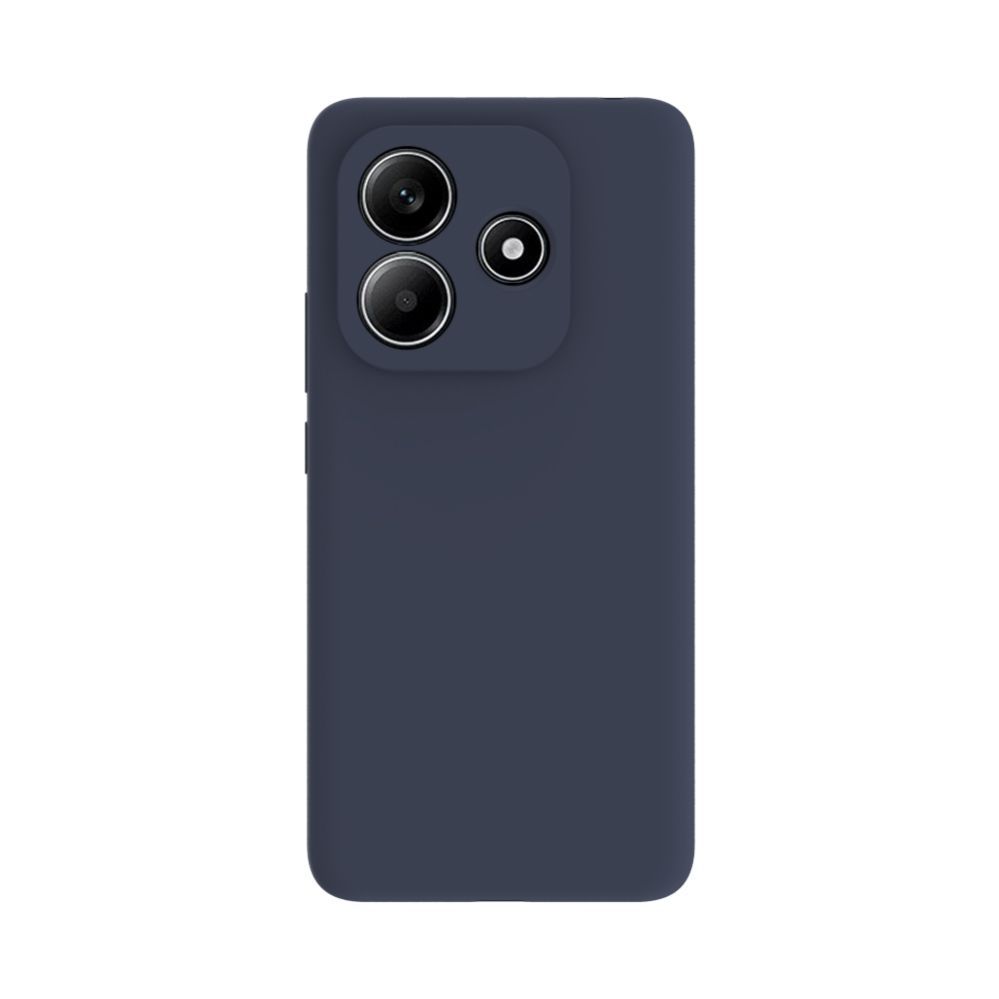 Back panel cover Evelatus Xiaomi Poco X6 Premium Soft Touch Silicone Case Blue