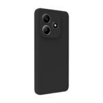 Back panel cover Evelatus Xiaomi Poco X6 Pro Premium Soft Touch Silicone Case Black