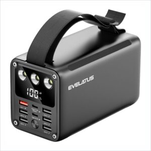 Väline aku Evelatus  Evelatus Outdoor Power Bank 22.5W 60000 mAh / 7 outputs 2 inputs Black