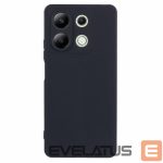 Back panel cover Evelatus Xiaomi Redmi Note 13 4G Premium Soft Touch Silicone Case Black