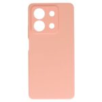 Back panel cover Connect Xiaomi Poco M6 Pro Premium Quality Soft Touch Silicone Case Pink Sand