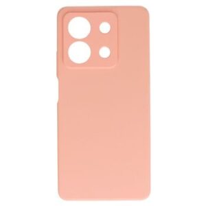 Aizmugurējais vāciņš Connect Xiaomi Poco M6 Premium Quality Soft Touch Silicone Case Pink Sand