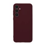 Nugarėlės dėklai Connect Samsung Galaxy A35 5G Premium Soft Touch Silicone Case Plum