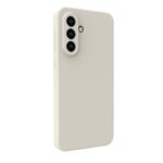 Back panel cover Connect Samsung Galaxy A35 5G Premium Quality Soft Touch Silicone Case Silver