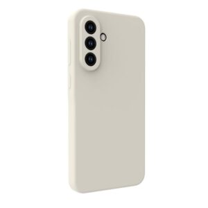 Back panel cover Connect Samsung Galaxy A55 5G Premium Quality Soft Touch Silicone Case Silver