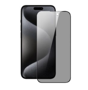 Protective glass iLike Xiaomi Redmi Note 13 Pro 5G Privacy 2.5D Silk Full Cover Japan Glue Anti-Static Super strong Black