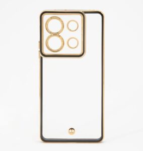 Aizmugurējais vāciņš iLike Xiaomi Poco X6 TPU+PC With Camera Protective Transparent Black