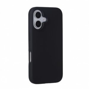 Aizmugurējais vāciņš Evelatus Apple iPhone 16 Premium Magsafe Soft Touch Silicone Case Black