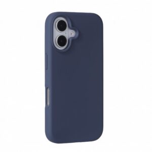 Nugarėlės dėklai Evelatus Apple iPhone 16 Premium Magsafe Soft Touch Silicone Case Midnight Blue