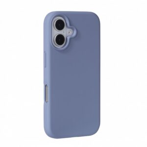 Aizmugurējais vāciņš Evelatus Apple iPhone 16 Premium Magsafe Soft Touch Silicone Case Lavender Gray