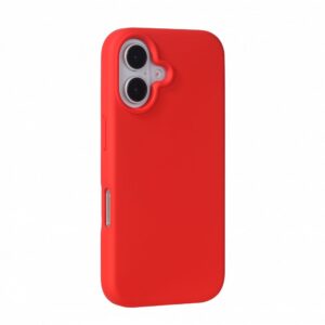 Aizmugurējais vāciņš Evelatus Apple iPhone 16 Premium Magsafe Soft Touch Silicone Case Red