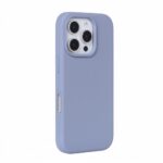 Back panel cover Evelatus Apple iPhone 16 Pro Premium Magsafe Soft Touch Silicone Case Lavender Gray