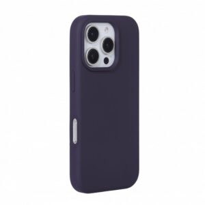 Aizmugurējais vāciņš Evelatus Apple iPhone 16 Pro Max Premium Magsafe Soft Touch Silicone Case Deep Purple