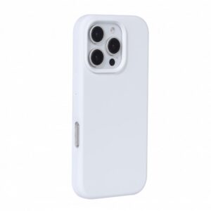 Aizmugurējais vāciņš Evelatus Apple iPhone 16 Pro Max Premium Magsafe Soft Touch Silicone Case White