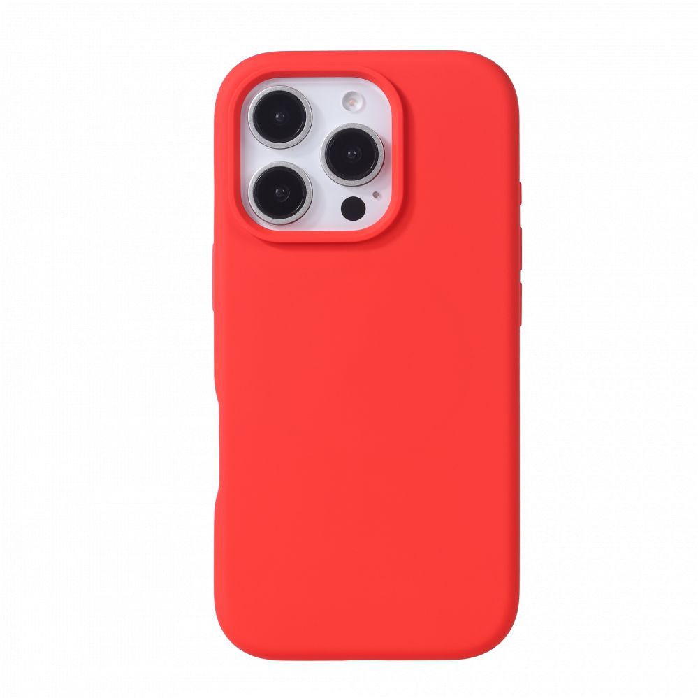 Aizmugurējais vāciņš Evelatus Apple iPhone 16 Pro Max Premium Magsafe Soft Touch Silicone Case Red