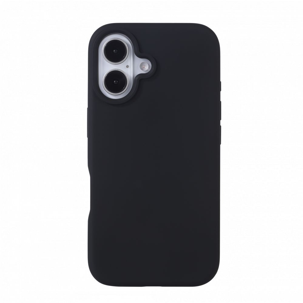 Aizmugurējais vāciņš Evelatus Apple iPhone 16 Plus Premium Magsafe Soft Touch Silicone Case Black