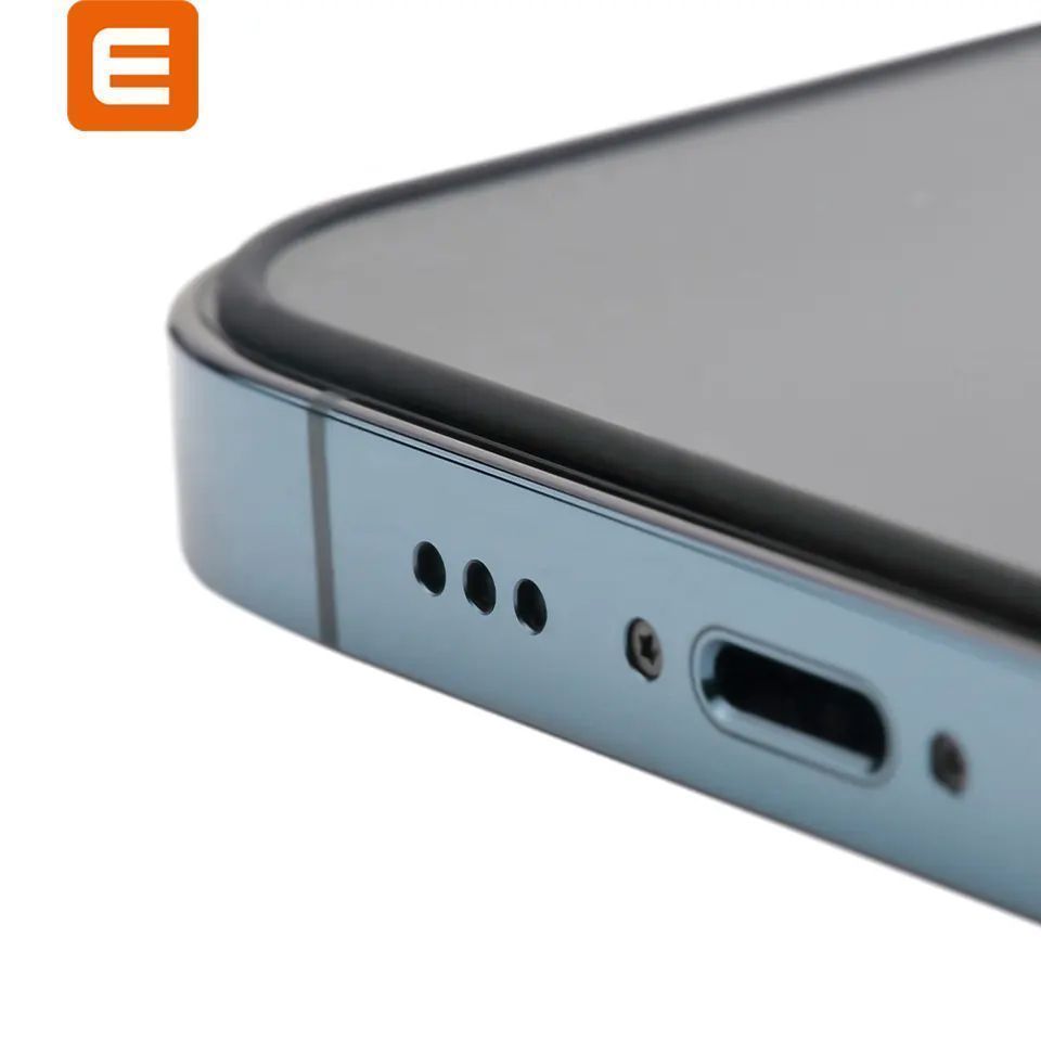 Protective glass Evelatus Apple iPhone 16 Pro / 17 Rubber Anti-Broken 3D Glass Full Cover Japan Glue Anti-Static Black