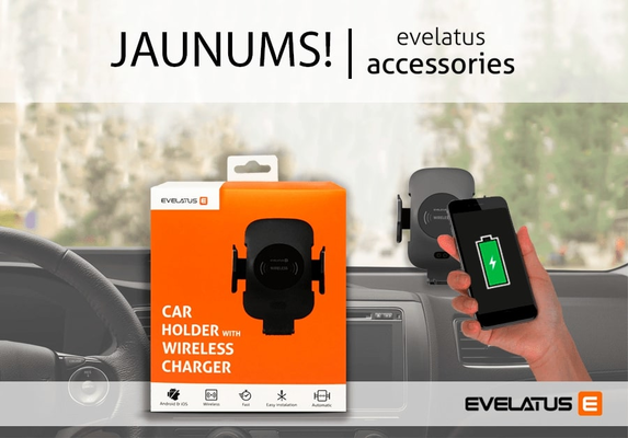 NEW – Evelatus Car Holder Wireless!