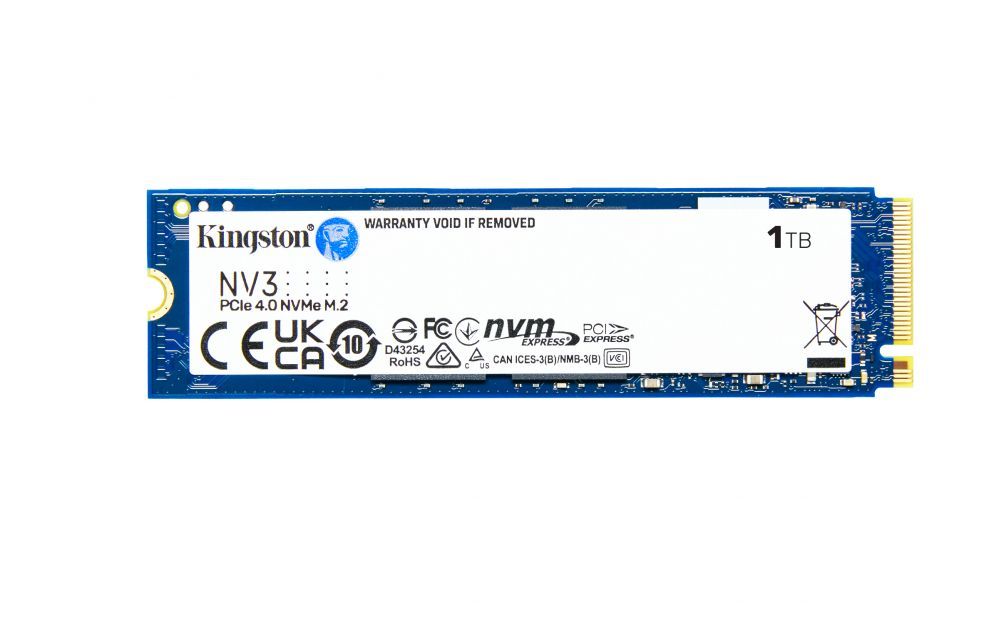 Kõvaketas SSD Kingston SSD PCIE G4 M.2 NVME 1000GB/SNV3S/1000G