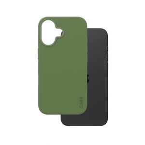 Kitas telefono priedas Panzer Glass  CARE by PanzerGlass Fashion Case iPhone 16 6.1" green/green MagSafe 1385 
