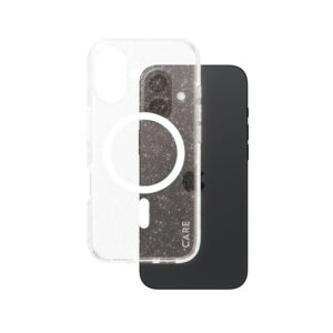 Kitas telefono priedas Panzer Glass  CARE by PanzerGlass Flagship Star Lit Case iPhone 16 6.1" white/white MagSafe 1341 