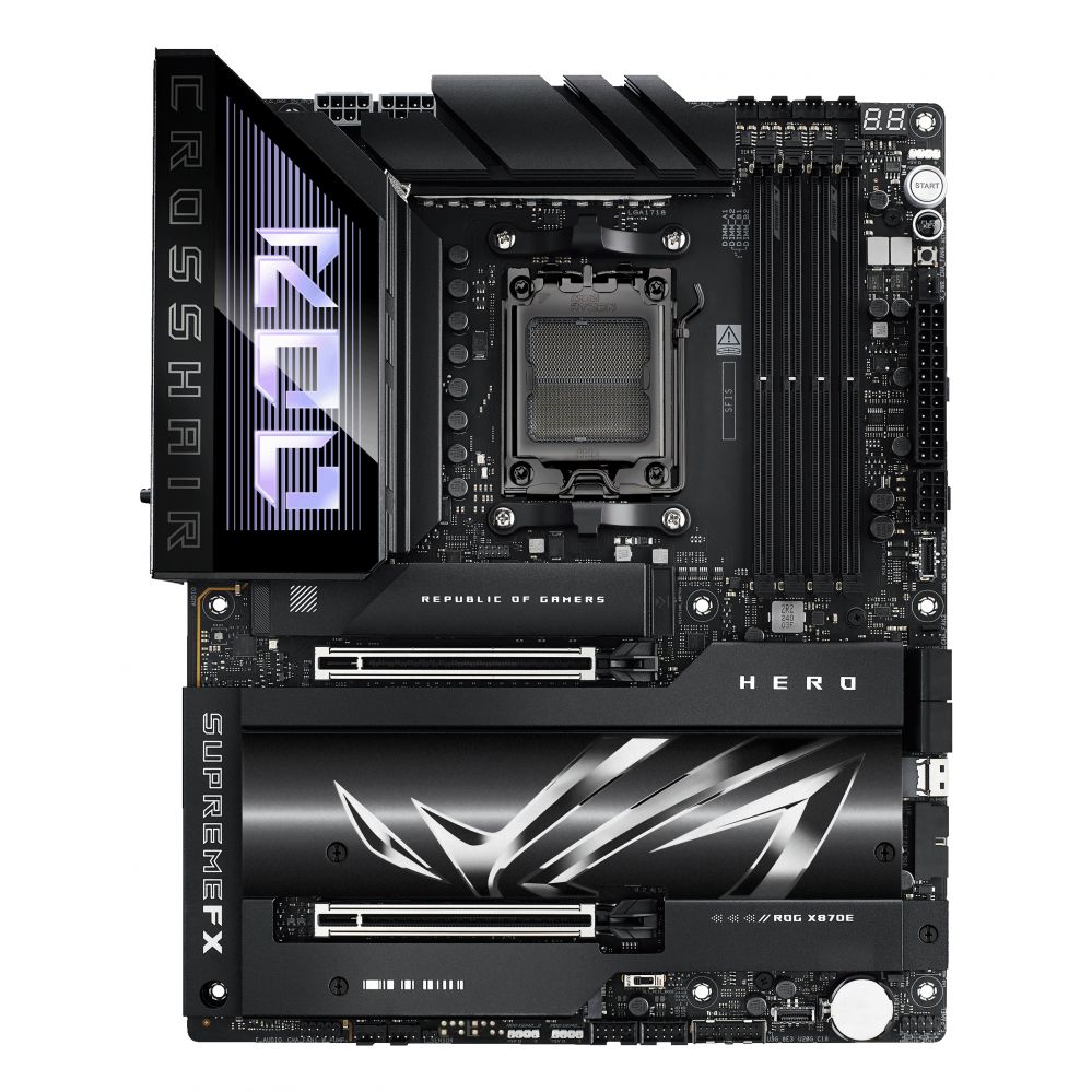 Intel protsessori emaplaat Asus MB X870E S1718 ATX/ROG CROSSHAIR X870E HERO