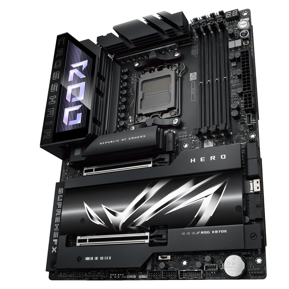 Intel protsessori emaplaat Asus MB X870E S1718 ATX/ROG CROSSHAIR X870E HERO
