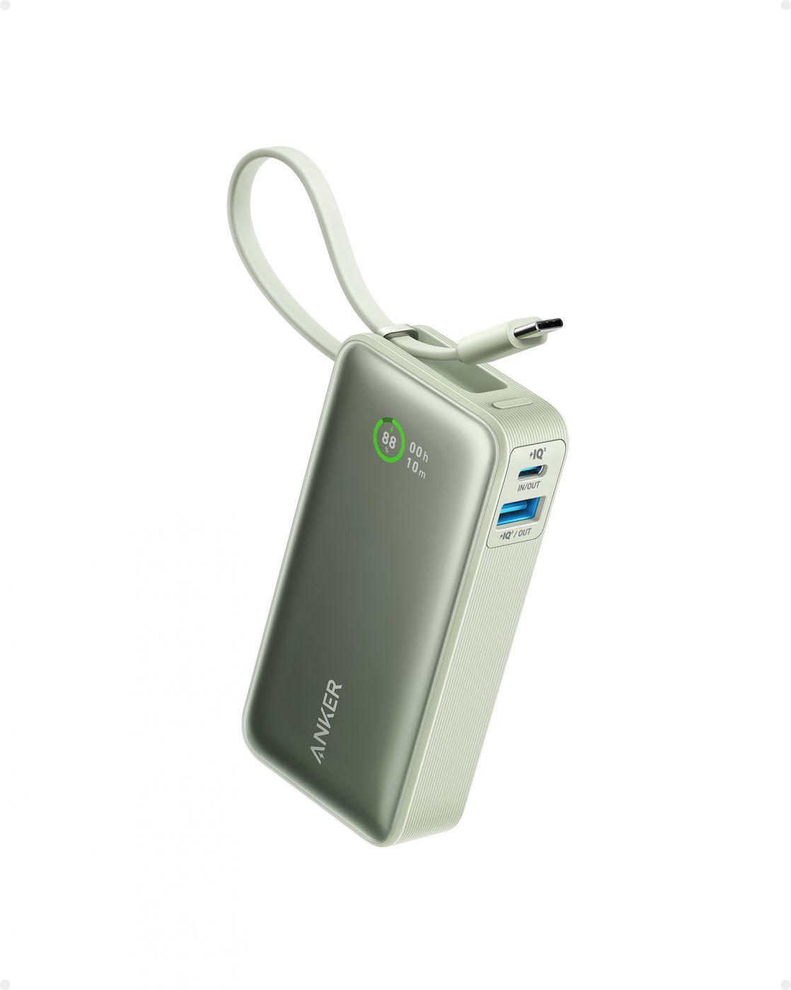 Power bank Anker 545 Nano Power Bank 10000mAh, PD 30W, Green |