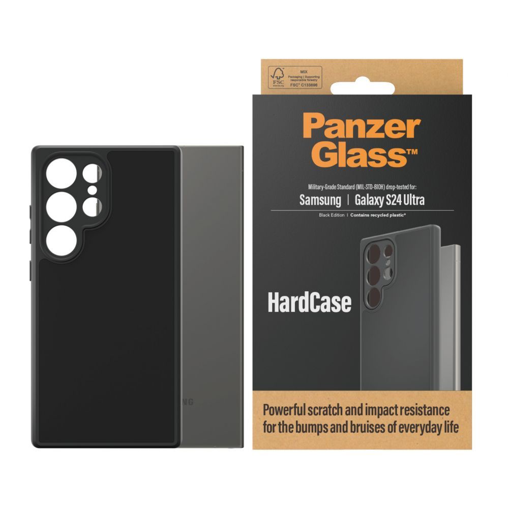 Other Phone Accessory Panzer Glass PanzerGlass HardCase Sam S24 Ultra S928 Military grade black/black 1222