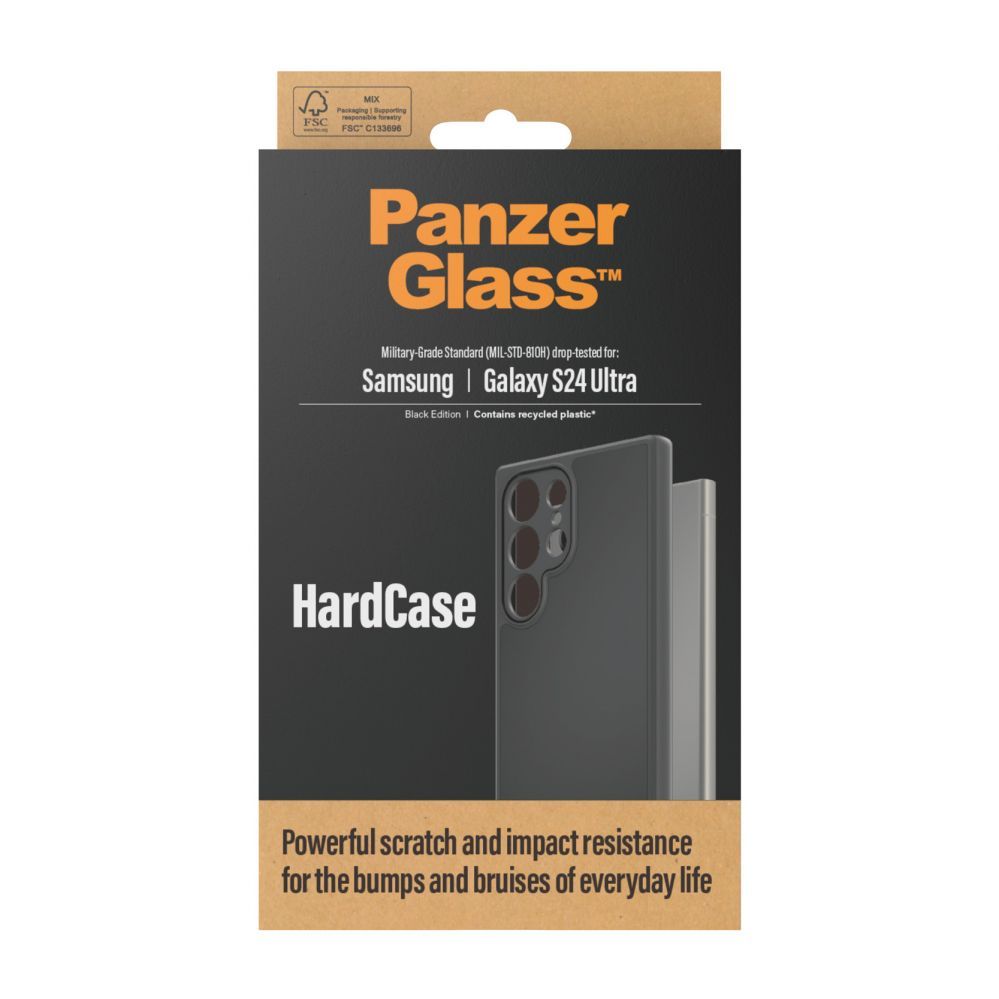 Other Phone Accessory Panzer Glass PanzerGlass HardCase Sam S24 Ultra S928 Military grade black/black 1222