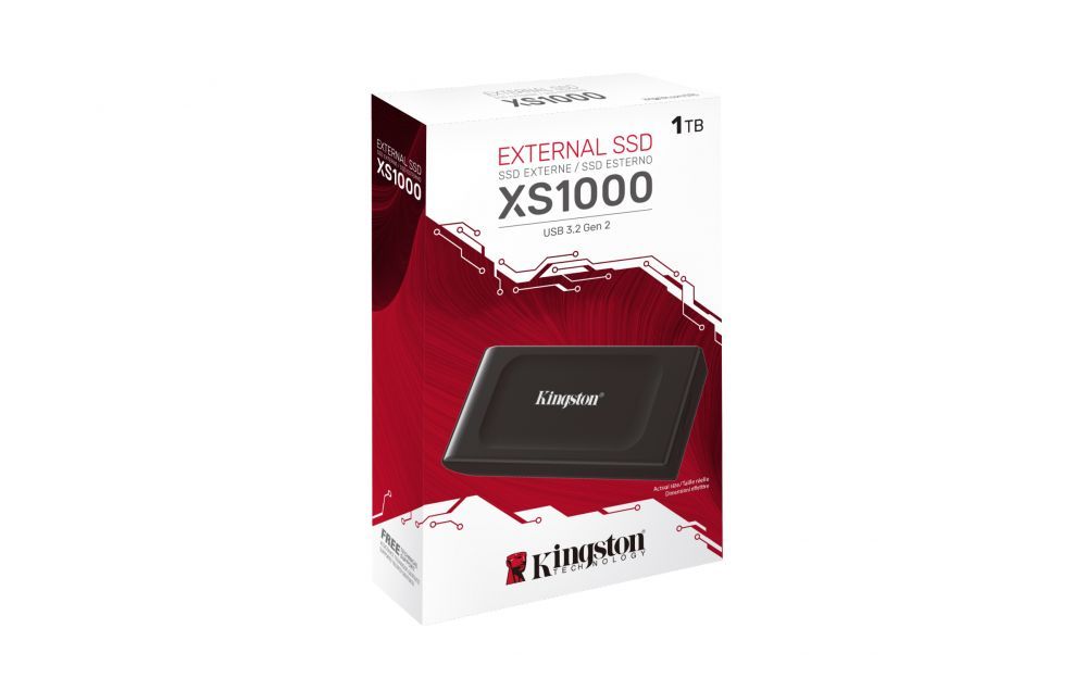 Computer components Kingston KINGSTON XS1000 1TB SSD Pocket-Sized USB