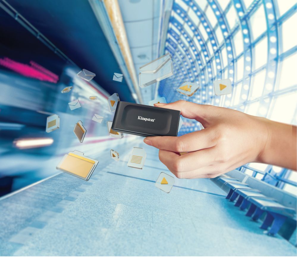 Computer components Kingston KINGSTON XS1000 1TB SSD Pocket-Sized USB