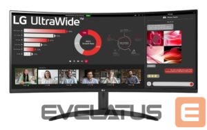 Monitors LG  MONITOR LCD 34" VA/34WR50QK-B 