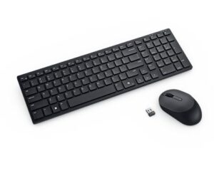 Arvuti klaviatuur Dell  | Silent Keyboard and Mouse | KM555 | Keyboard and Mouse Set | Wireless | US International (QWERTY) | Black | 2.4 GHz, Bluetooth 5.1 | Wireless connection 