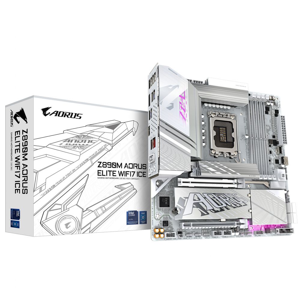Computer components Gigabyte GIGABYTE Z890M A ELITE WF7 ICE