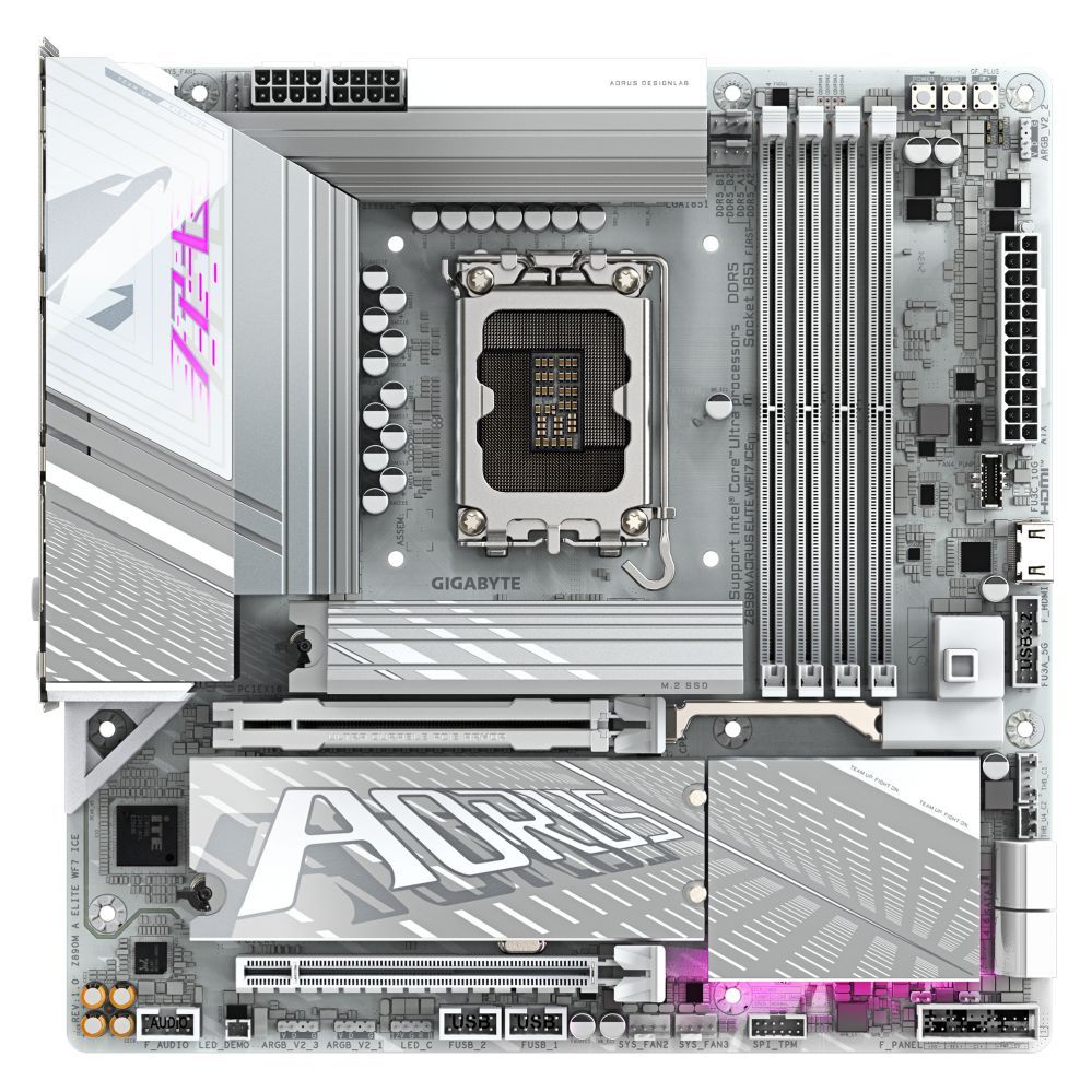 Computer components Gigabyte GIGABYTE Z890M A ELITE WF7 ICE
