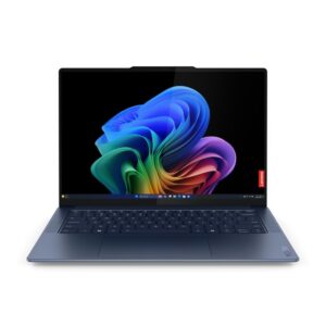 Laptop computer Lenovo  Yoga 7 14Q8X9 | Cosmic Blue | 14.5 " | OLED | Touchscreen | 3K | 2944 x 1840 pixels | Glossy | Snapdragon X Elite | X1E-78-100 | 32 GB | Soldered LPDDR5x | Solid-state drive capacity 1000 GB | Qualcomm Adreno GPU | Windows 11 Home | 802.11be | Bluetooth version 5.4 | Keyboard language Nordic | Keyboard backlit | Warranty 24 month(s) | Battery warranty 12 month(s) 