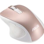 Kompiuterio pelė Asus  MW202 2.4GHz Wireless Optical Mouse 	Wireless Rose Gold 