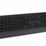 Datora tastatūra Lenovo  Professional Wireless Keyboard and Mouse Combo - US English with Euro symbol Black 