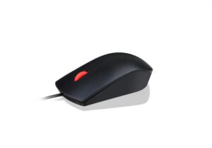 Datora pele Lenovo  Essential USB Wired Mouse, 1600 DPI, 1.8 m, 3 Buttons, Black 
