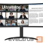 Monitoriai LG  LG 34WR55QK-B.AEU UltraWide 34inch VA 