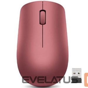 Computer mouse Lenovo  530 Wireless mouse, 2.4 GHz Wireless via Nano USB, Cherry Red 