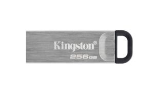 Zibatmiņa Kingston  USB Flash Drive DataTraveler Kyson 256 GB, Type-A USB 3.2 Gen 1, Silver 