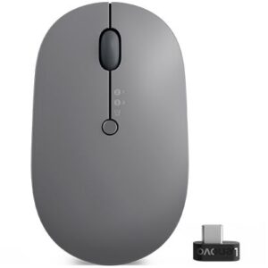 Datora pele Lenovo  Go Wireless Multi-Device Mouse Storm Grey 