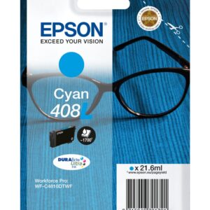 Printer accessories EPSON  DURABrite Ultra 408L Ink cartrige, Cyan 