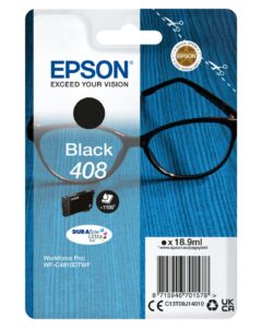 Aksesuāri un izejmateriāli EPSON  DURABrite Ultra 408L Ink cartrige, Black 