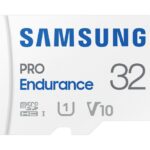 Memory cards Samsung  Samsung PRO Endurance MB-MJ32KA/EU 32 GB, MicroSD Memory Card, Flash memory class U1, V10, Class 10, SD adapter