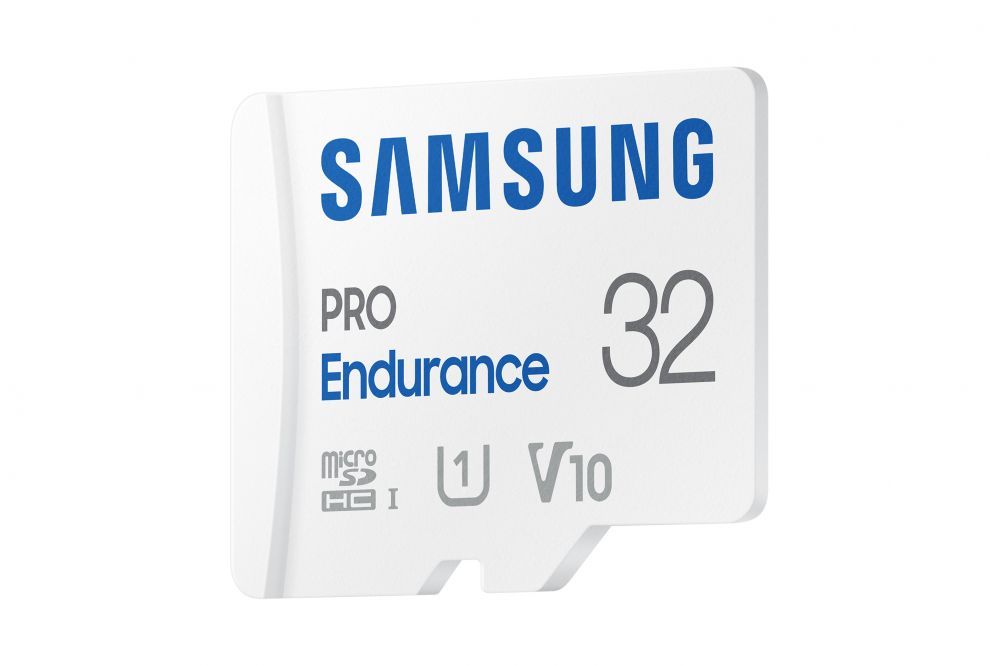 Mälukaardid Samsung Samsung PRO Endurance MB-MJ32KA/EU 32 GB, MicroSD Memory Card, Flash memory class U1, V10, Class 10, SD adapter