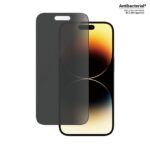 Back panel cover PanzerGlass  Screen protector, Apple, iPhone 14 Pro, Glass, Black, Privacy 