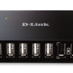 Ruuterid D-link  7-Port USB 2.0 Hub DUB-H7/E 